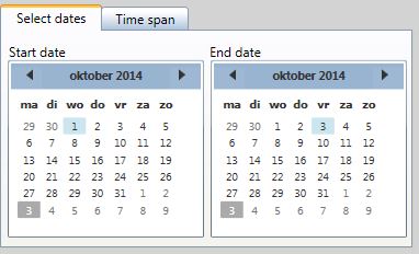 select dates Excellent Analytics