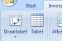 kies voor Draaitabel onder het tabblad Invoegen